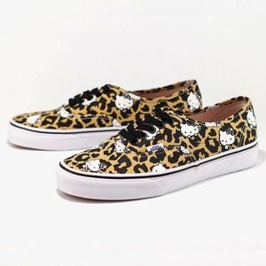 RARE Special Edition Leopard Hello Kitty Sneakers